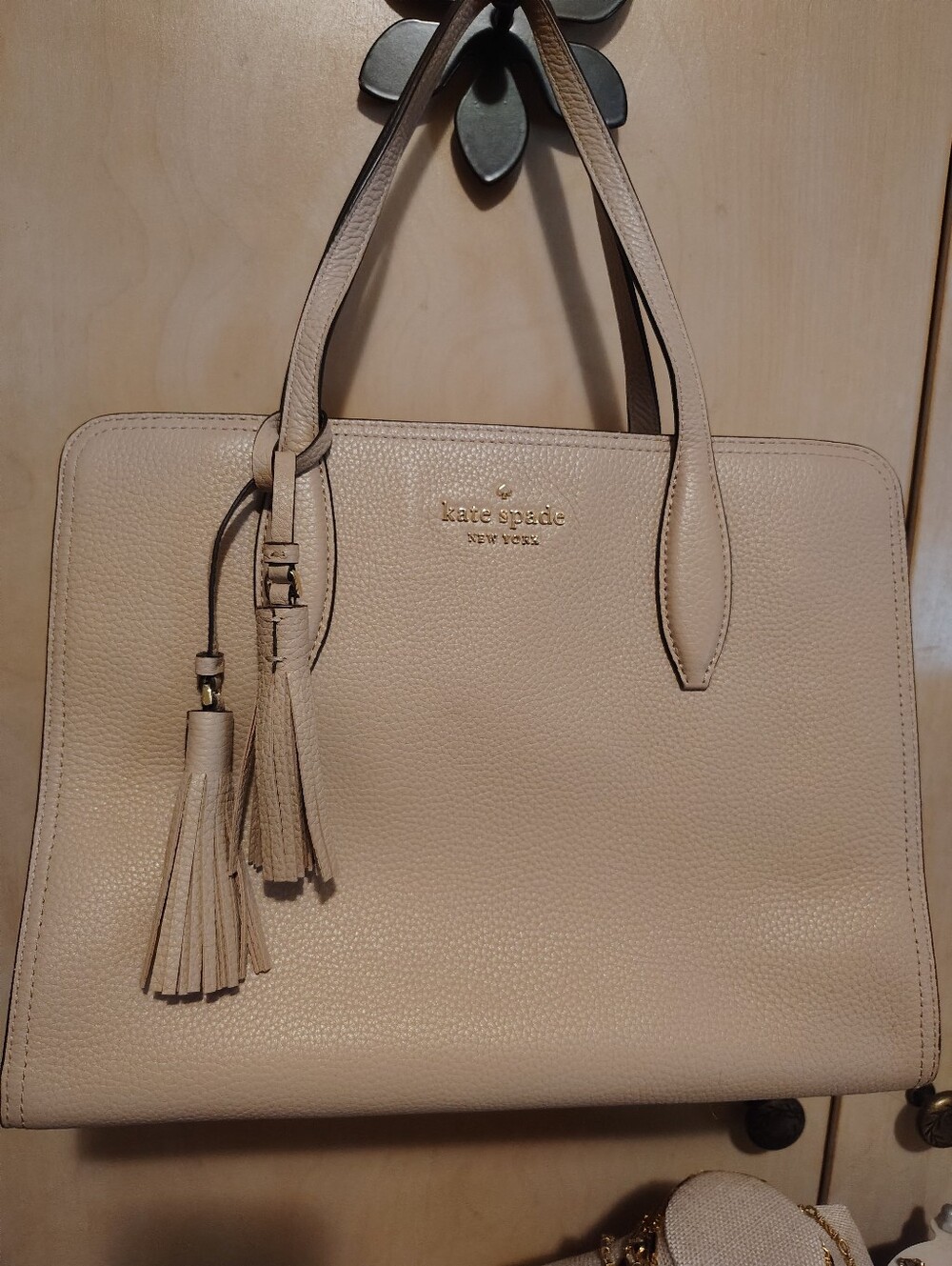 Kate Spade Taupe Beige Tote Bag NWOT